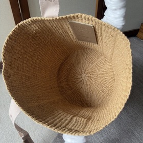 Сумка Chloe Woody Straw Bucket Bag в н
