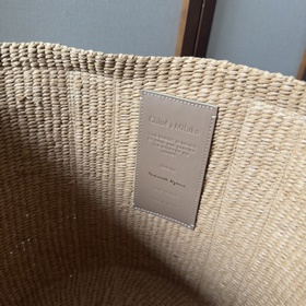 Сумка Chloe Woody Straw Bucket Bag в н