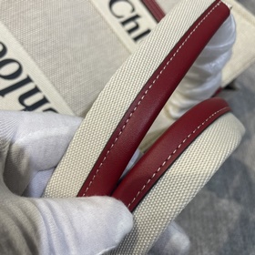 Большая сумка Chloe China Red Tote Bag