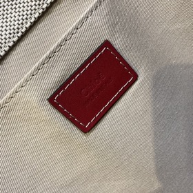 Большая сумка Chloe China Red Tote Bag