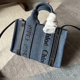 Сумка Chloé Woody Tote Bag мини-размер