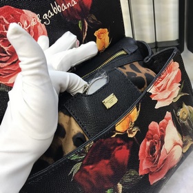 Dolce & Gabbana Кожаная сумка чере