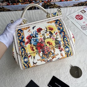 Dolce & Gabbana Кожаная сумка чере