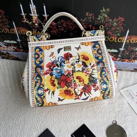 Dolce & Gabbana Кожаная сумка чере