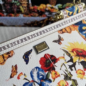 Dolce & Gabbana Кожаная сумка чере