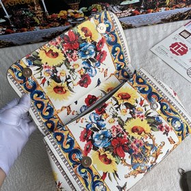 Dolce & Gabbana Кожаная сумка чере