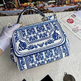 Dolce & Gabbana Кожаная сумка чере