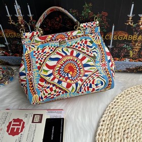 Dolce & Gabbana Кожаная сумка чере