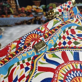 Dolce & Gabbana Кожаная сумка чере