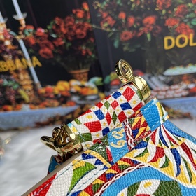 Dolce & Gabbana Кожаная сумка чере