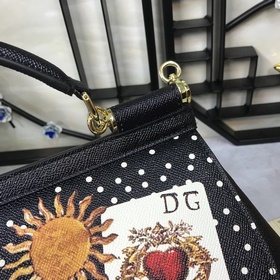 Dolce & Gabbana Кожаная сумка чере