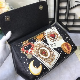 Dolce & Gabbana Кожаная сумка чере