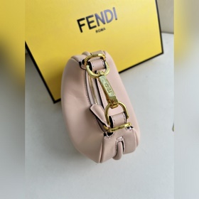 Розовая сумка Fendipraphy небольшого р