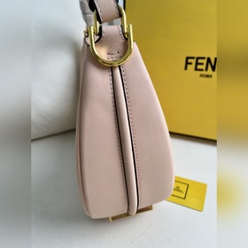 Розовая большая сумка Fendipraphy под 