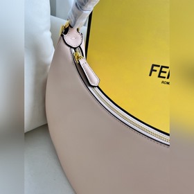 Розовая большая сумка Fendipraphy под 