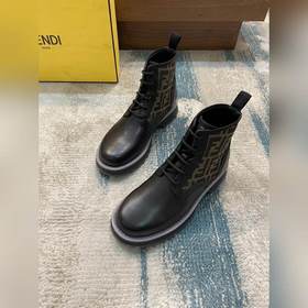 FENDI - Fendi  Ботинки на шнурках из