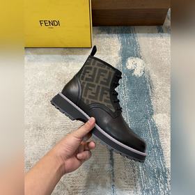 FENDI - Fendi  Ботинки на шнурках из