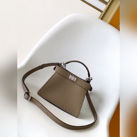 Серый Fendi Iconic Peekaboo ISeeU Mi