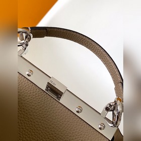 Серый Fendi Iconic Peekaboo ISeeU Mi