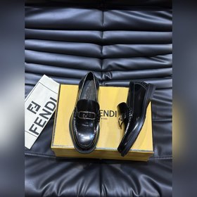 Мужские кожаные туфли Fendi Premium, э
