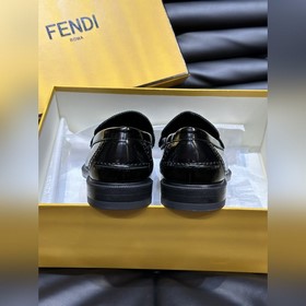 Мужские кожаные туфли Fendi Premium, э
