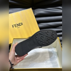 Мужские кожаные туфли Fendi Premium, э