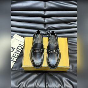 Мужские кожаные туфли Fendi Premium дл