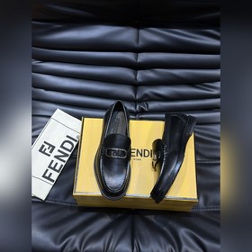 Мужские кожаные туфли Fendi Premium дл