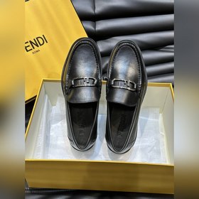 Мужские кожаные туфли Fendi Premium дл