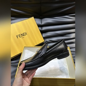 Мужские кожаные туфли Fendi Premium дл