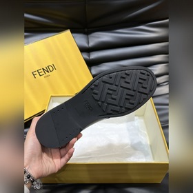 Мужские кожаные туфли Fendi Premium дл
