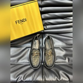 Мужские кожаные туфли Fendi Premium дл