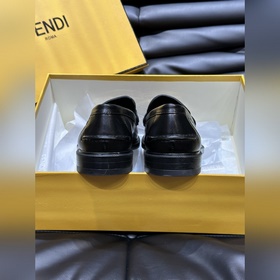 Мужские кожаные туфли Fendi Premium дл
