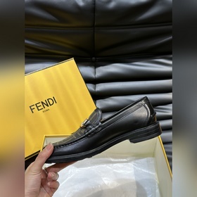 Мужские кожаные туфли Fendi Premium дл