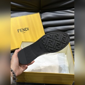 Мужские кожаные туфли Fendi Premium, э
