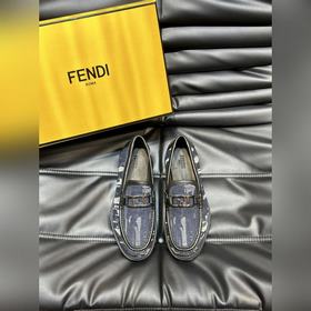 Мужские кожаные туфли Fendi Premium дл