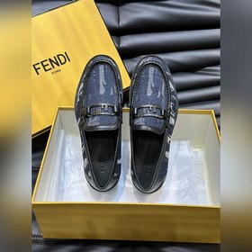 Мужские кожаные туфли Fendi Premium дл