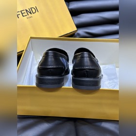 Мужские кожаные туфли Fendi Premium дл