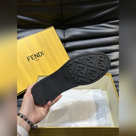 Мужские кожаные туфли Fendi Premium дл