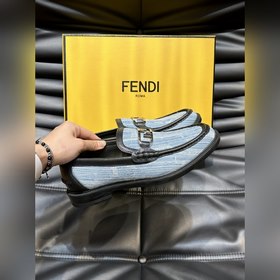 Мужские кожаные туфли Fendi Premium, э