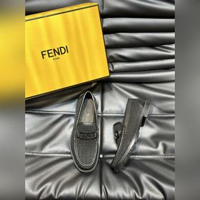 Мужские кожаные туфли Fendi Premium дл