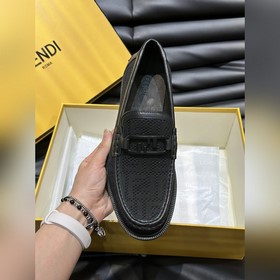 Мужские кожаные туфли Fendi Premium дл
