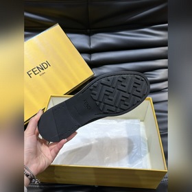 Мужские кожаные туфли Fendi Premium дл