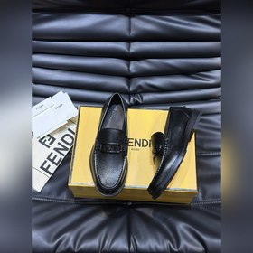 Мужские кожаные туфли Fendi Premium дл