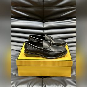 Мужские кожаные туфли Fendi Premium дл