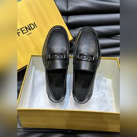Мужские кожаные туфли Fendi Premium дл