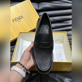 Мужские кожаные туфли Fendi Premium дл