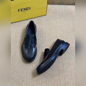 Мужские кожаные туфли Fendi Premium дл
