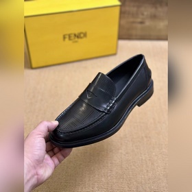 Мужские кожаные туфли Fendi Premium дл