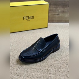 Мужские кожаные туфли Fendi Premium дл
